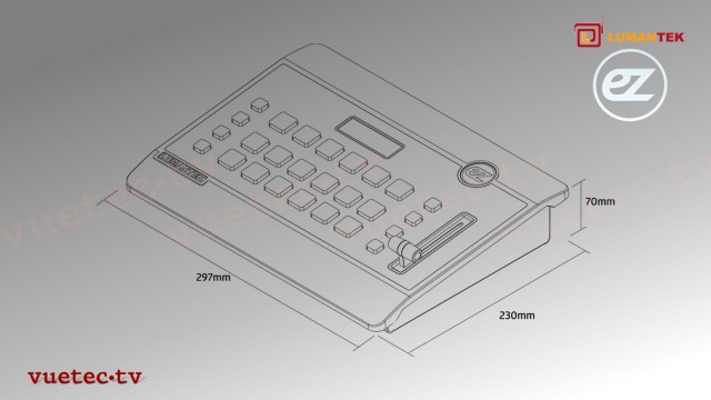 ez-CGER VM4 All-In-One Video Switcher und Titler