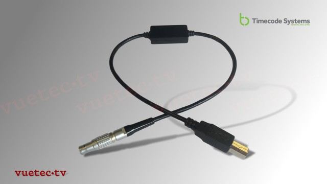 Daten Anschlußkabel TCB40, Lemo 9pin - USB-B