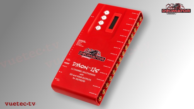 Decimator DMON-12S - 12x SDI zu SDI und HDMI Multiviewer