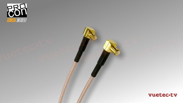 MCX zu MCX Videokabel + Adapter für 3G-SDI