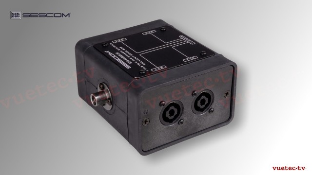 SpeakON-Breakout NL8F zu 4x NL4, sym. Speaker Level, passiv, 4fach Splitter