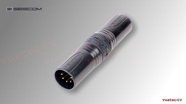 Adapter NHA5M5F - 5pin XLRM zu 5pin XLRF Inline