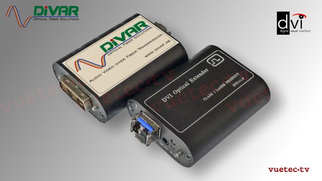 LWLDVI - DVI Video Fiber Converter Set