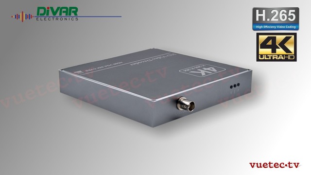H.265 IP Decoder SDI, HDMI, VGA + CCVS output