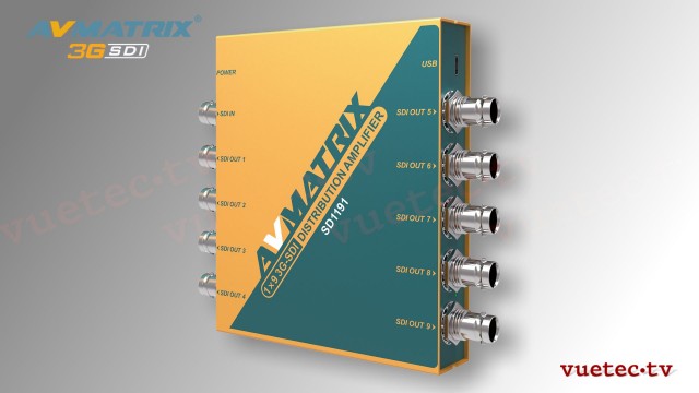 Distribution Amplifier SD1191 - SDI zu 9x SDI, reclocked