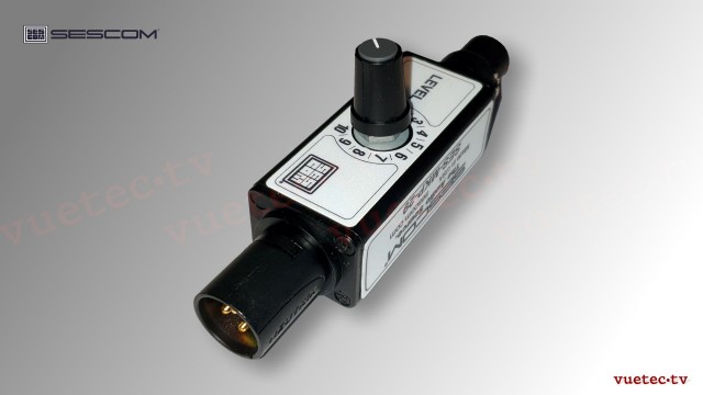 Pegelsteller MKP29-XL, Mono, XLR3M - XLR3F symmetrisch I/Os