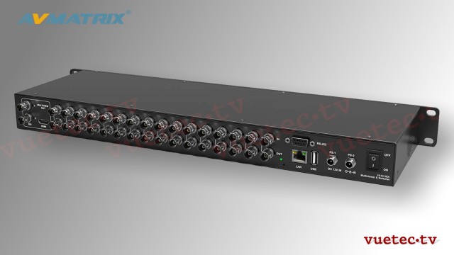 Matrix Switcher MVV1630 - 16x16 SDI Kreuzschiene + MultiViewer