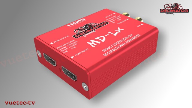 Decimator MD-LX SDI / HDMI bidirektioner Konverter