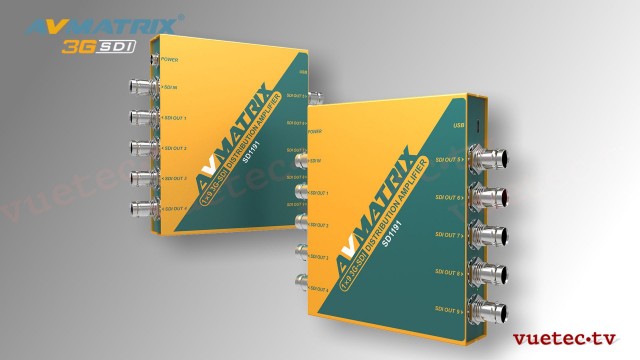 Distribution Amplifier SD1191 - SDI zu 9x SDI, reclocked