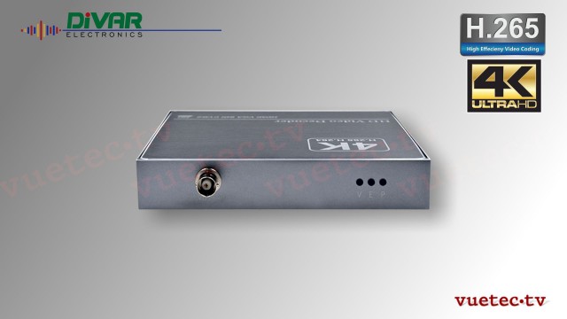 H.265 IP Decoder SDI, HDMI, VGA + CCVS output