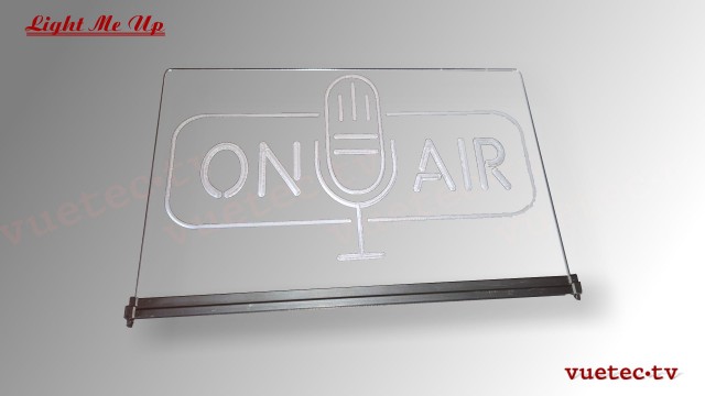 ON-AIR Signalleuchte - Transparent - Stand oder Wandmontage