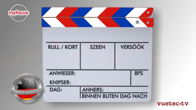 Film-Klappe - Production Slate - Sonderausführung