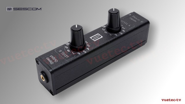 SES-EZMix02 2-Input, 1-Output Passive TRS Mixer