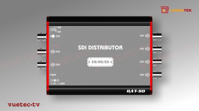 BAT-3SD - HD/SD-SDI Disribution Amplifier