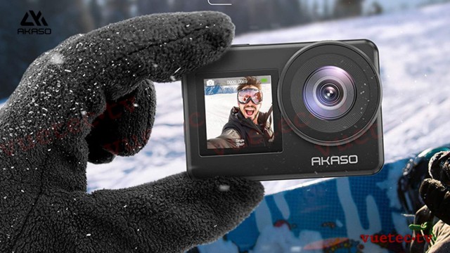ActionCam BRAVE 7LE - wasserdichte 4K Kamera mit TouchScreen