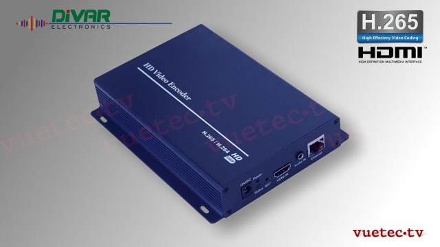 H.265 IP Encoder HDMI input