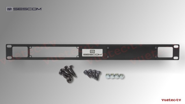 Sescom X-RM3 1.5RU Rack Mount für Audio Fiber Transmitters and/or Receivers