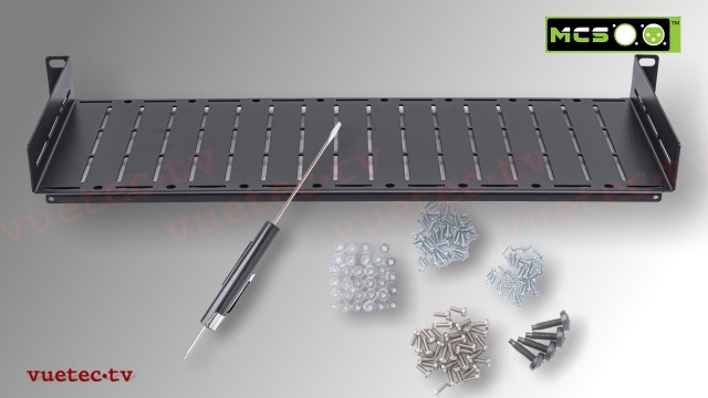 BLACKRACK-2 19"-3 HE Rackmount für bis zu 10 Mini-Converter