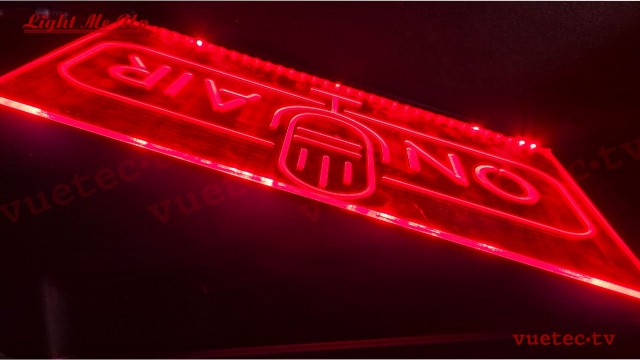 ON-AIR Signalleuchte - Transparent - Decken oder Wandmontage