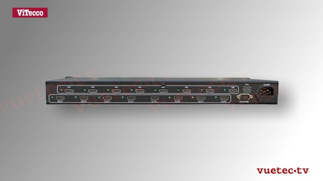 8x8 HDMI-Matrix - Kreuzschiene