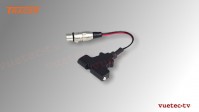 Power Anschlußkabel für Batterien, T-Bar zu XLR-4M Power Anschlußkabel für Batterien, T-Bar zu XLR-4M