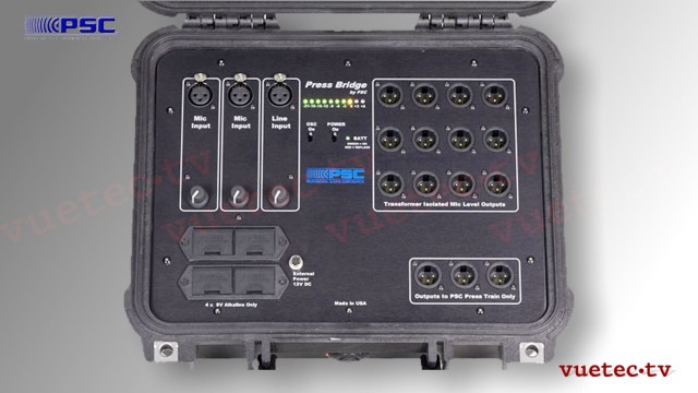 Pressebox 3x MIC/Line to 12x MIC, actiive, 12 + 3 Verteiler
