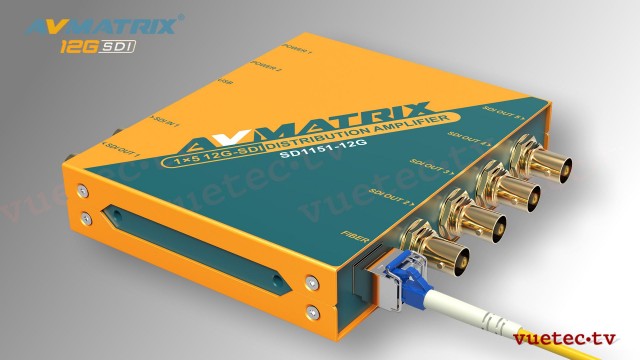 Distribution Amplifier SD1151 - 12G-SDI zu 5x 12G-SDI, reclocked