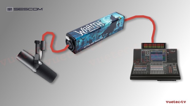 WRAITH - Vorverstärker für dynamische Mikrofone