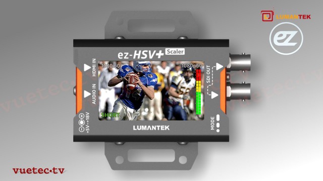 ez-HSV+ - HDMI zu 3G/HD/SD-SDI High Performance Micro-Converter mit Display