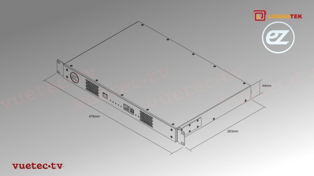 ez-Caster EN8 8-Channel H.264 Video-IP Encoder