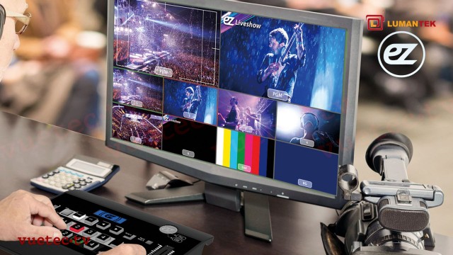 ez-PRO VS10 10-Channel AV Matrix Switcher + MultiViewer, Kompaktgerät