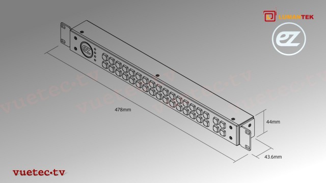 ez-VM16 16x16 SDI Matrix Switcher