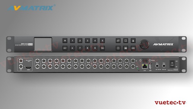 Matrix Switcher MVV1630 - 16x16 SDI Kreuzschiene + MultiViewer