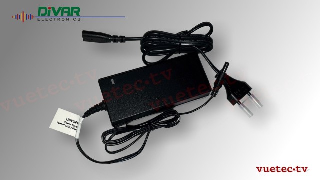DC-Power 10fach Netzteil USB 5 V DC, 4 A max.