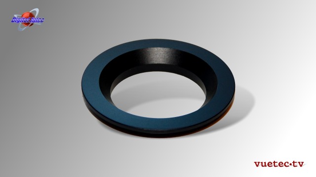 Adapter 75 mm für Halbschalen 100 mm