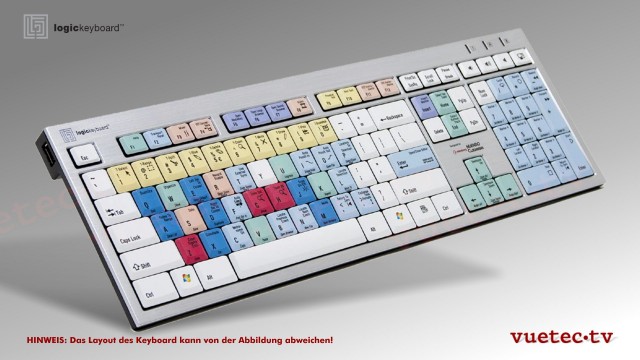 Steinberg Cubase/Nuendo Keyboard PC (German)