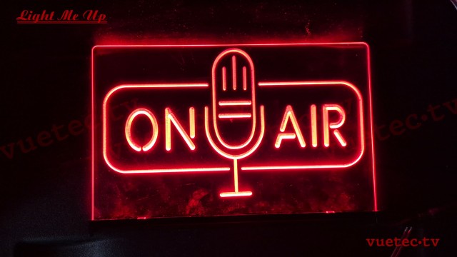 ON-AIR Signalleuchte - Transparent - Decken oder Wandmontage