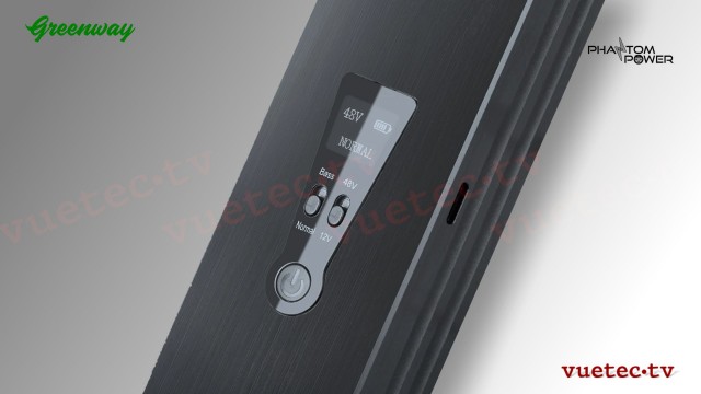 Phantomspannung 12/48V für Mikrofone - Akkubetrieb