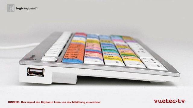 Apple Final Cut Pro X Keyboard Mac (German) - Astra Black