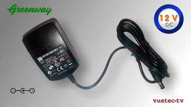 Netzteil PSN12 12 V DC 10 W mit 5,5x2,5 Hohlstecker für Mini Converter