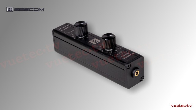 Pegelsteller LR-REMIX, für Kopfhörer, Stereo TRS 3,5 mm I/Os