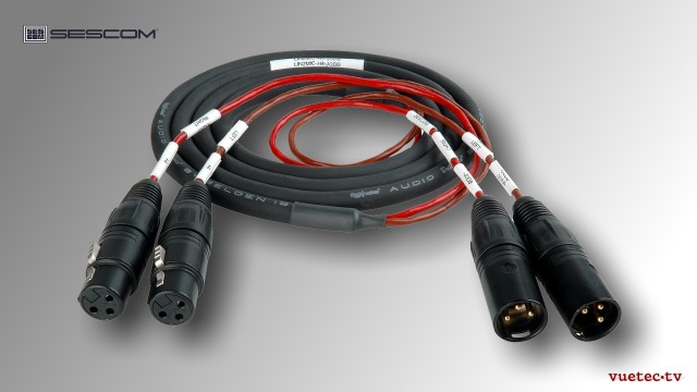 Adapter LN2MIC4-30 - Line zu Mic mit 30 dB Dämpfung