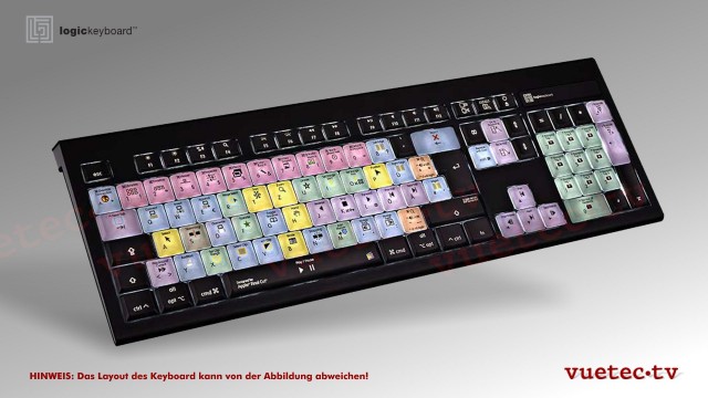 Apple Final Cut Pro X Keyboard Mac (German) - Astra Black