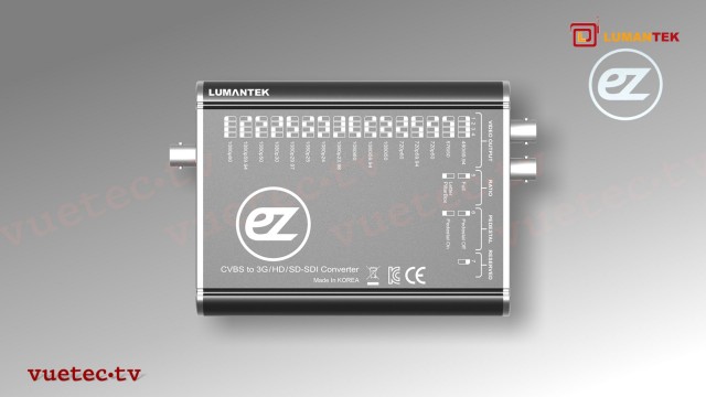 ez-AS+ - CCVS zu 3G/HD/SD-SDI Converter / Scaler