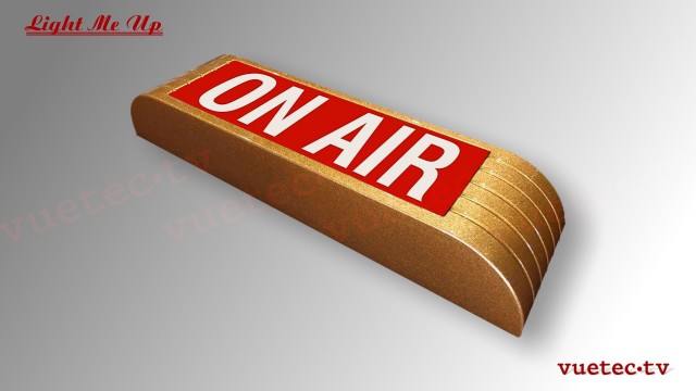 ON-AIR Signalleuchte - Brass Design, Wandmontage, LED 12 V