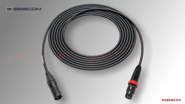 Audiokabel SC3XXJ MIC XLR Kabel mit Schalter, 1m
