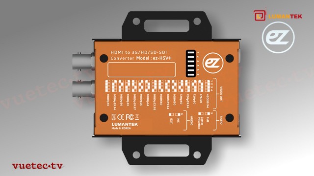 ez-HSV+ - HDMI zu 3G/HD/SD-SDI High Performance Micro-Converter mit Display