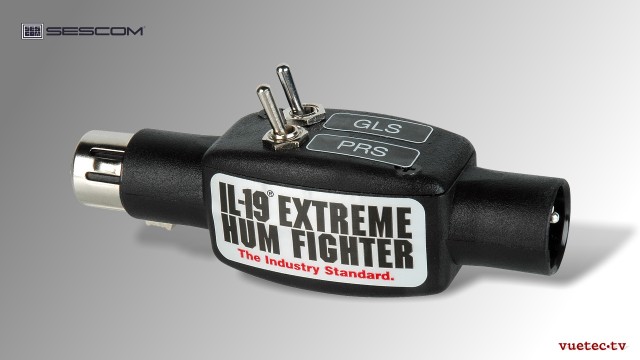 Audio Hum Eliminator mit Phasenumkehr und Ground Lift, XLR