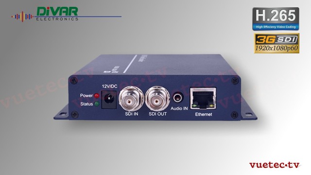 4 Kanal H.265 IP Encoder SDI input