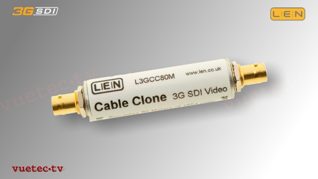 L3GCC10M - 3GSDI CableClone Set RG59 (Belden 1694A) 10 - 20 - 40 - 80 m